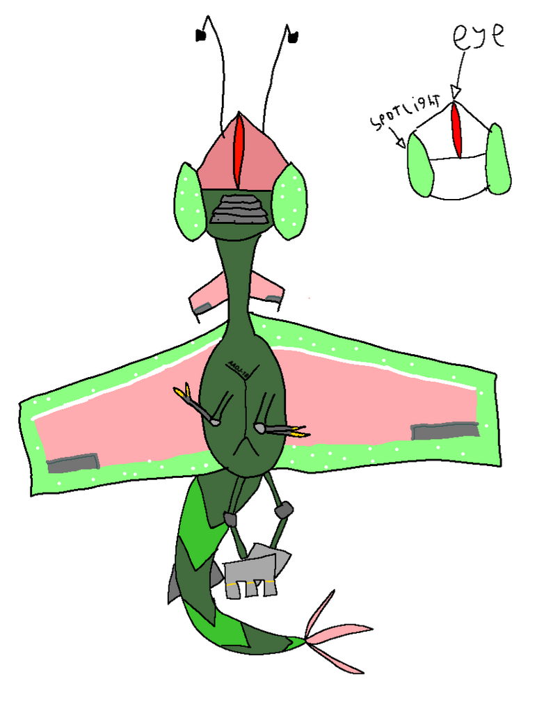 Paradox Flygon/Iron buzzard by Tehducklord on DeviantArt