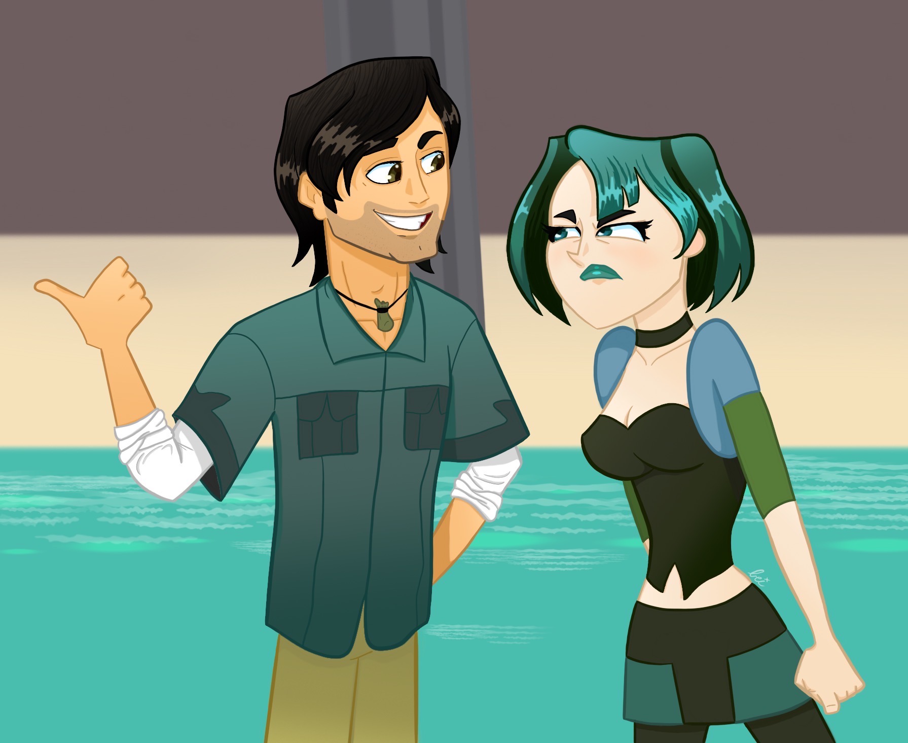 Tdi Cartoon Restyle TDI Scene Redraw by beibauble on DeviantArt