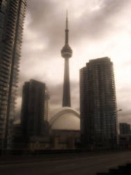 Cloudy CN Tower