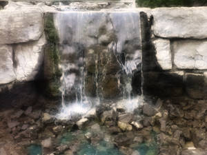 Miniature Golf Waterfall