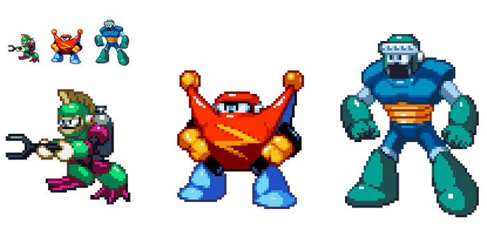 MM8 DOS Robot Masters