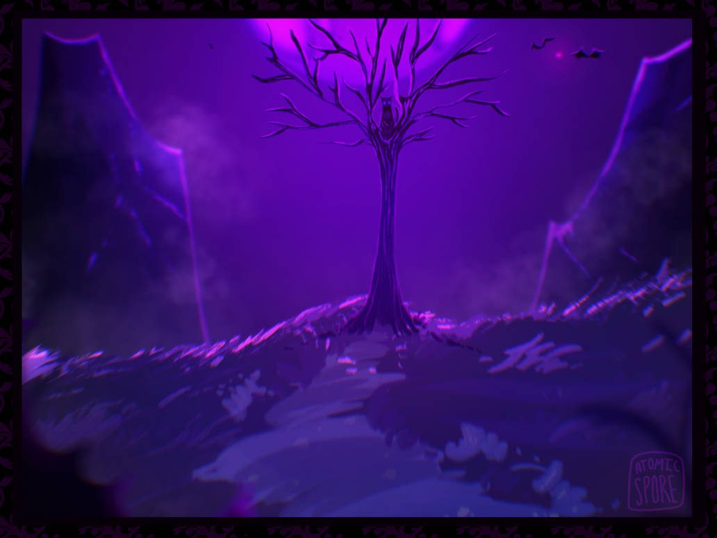 Scary Tree Character spooky tree by AtomicSpore on DeviantArt