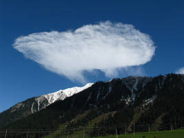 Snowfall in Sonamarg