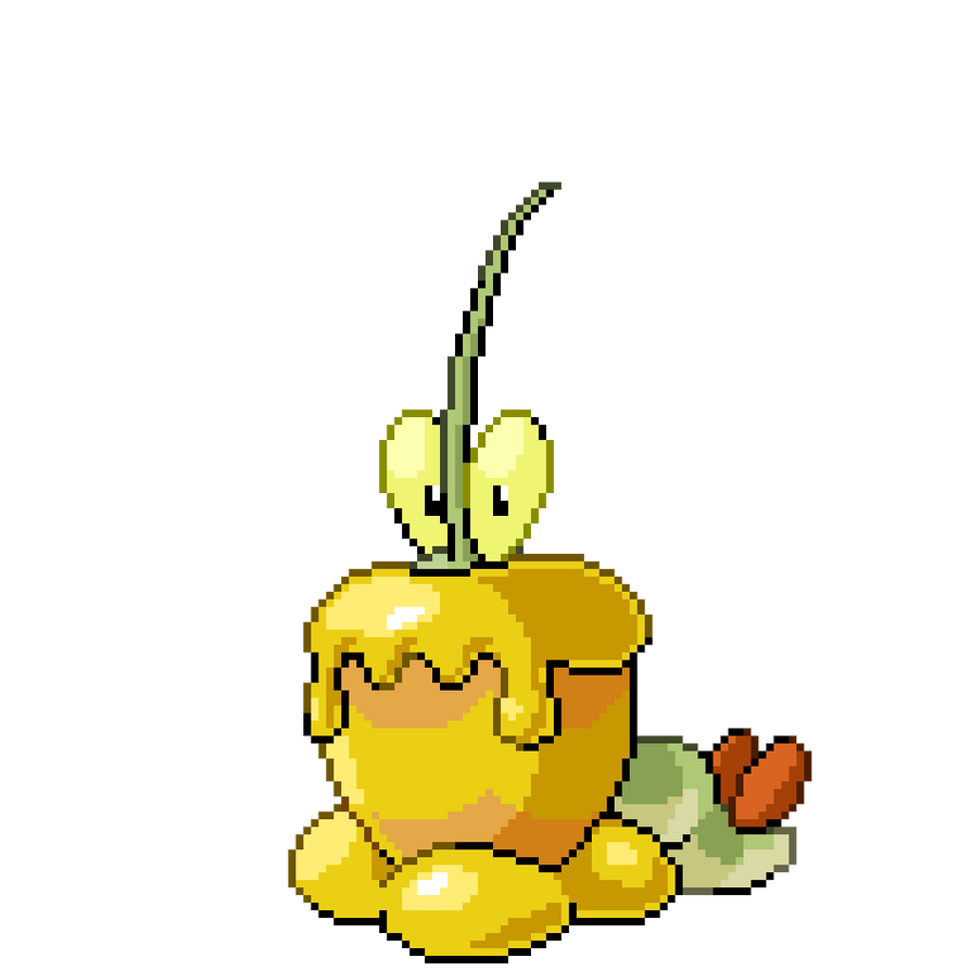 Shiny Dipplin sprite by AquaTerapagos on DeviantArt