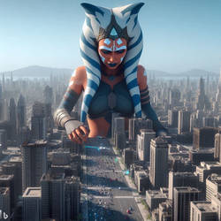 AI: Giantess Ahsoka Tano 4