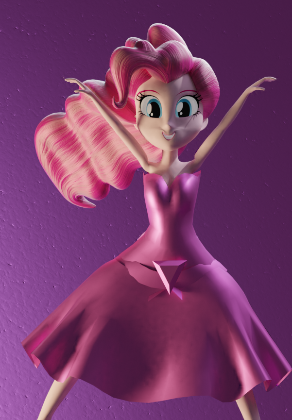 Pink Roughie Pinkie Pie Ruby by Tahu25 on DeviantArt