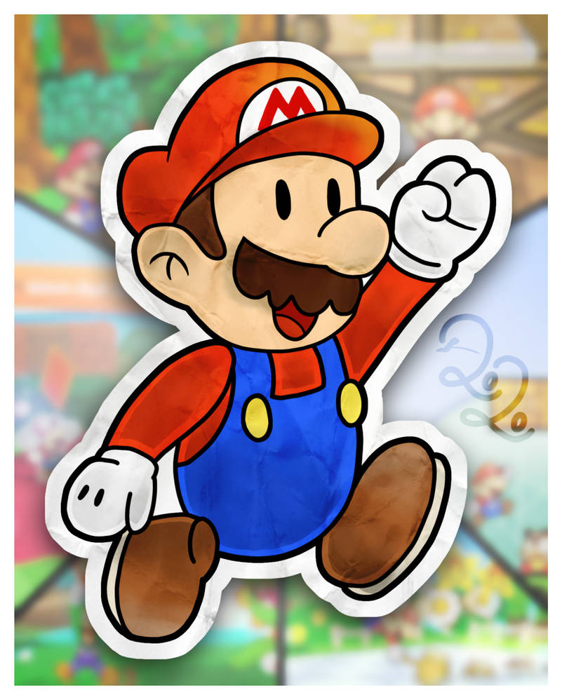 Paper Mario by Mr-Lechkar on DeviantArt