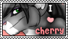 I Love Cherry Stamp