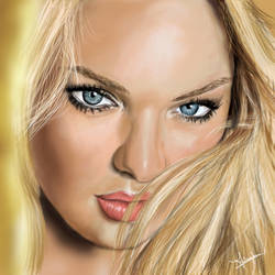 Candice Swanepoel- Digital Painting