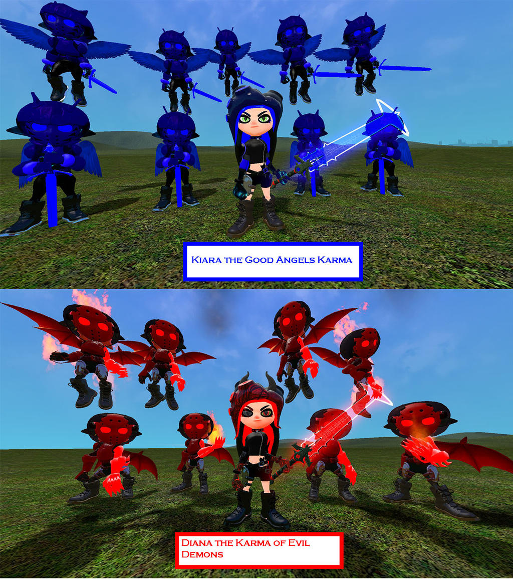Good VS Bad by Alex12357 on DeviantArt