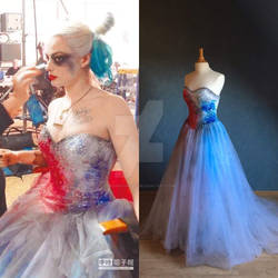 Harley Quinn weddingdress