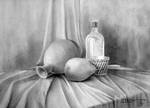 Still life - Chinese Ink by splendidriver