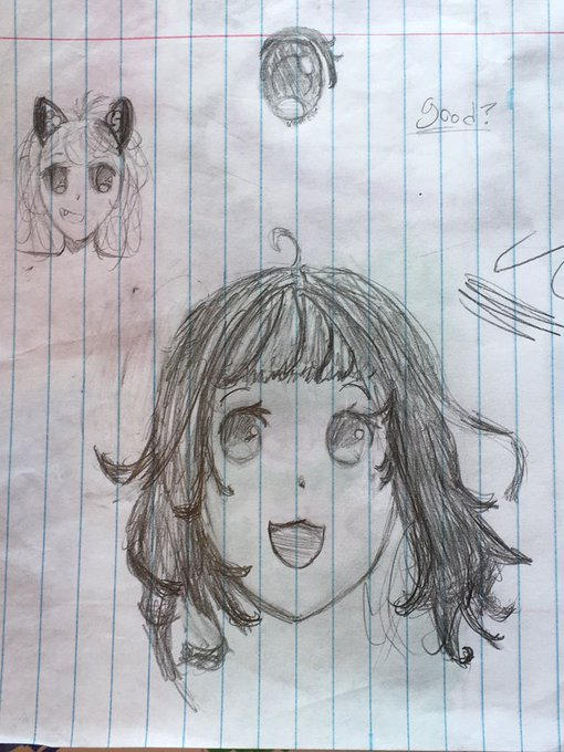 My first anime drawing! by flamethrower1122 on DeviantArt