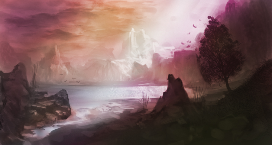 Quick environment sketch4color