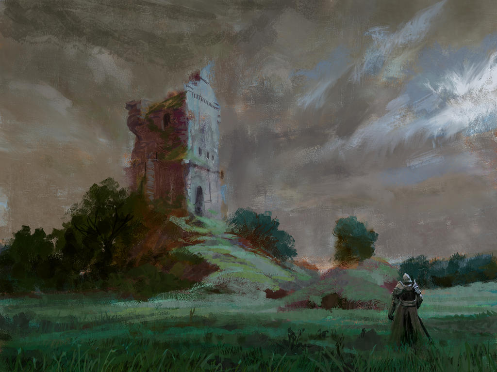 Knight in a cool light by Lyno3ghe Knight in a cool light by Lyno3ghe