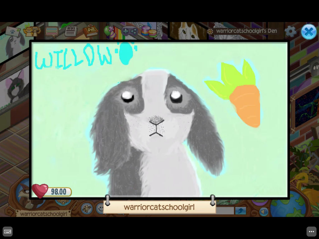 Animal Jam Rabbit Base Rabbit In Animal Jam by WillowPetalz on DeviantArt