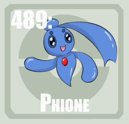 Phione  Pokédex