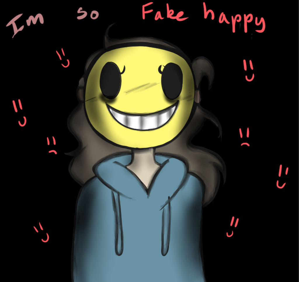 Fake Happy by travlyn4ever on DeviantArt