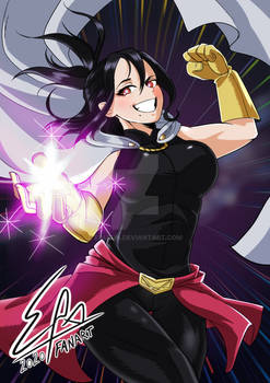 Nana Shimura flexing - Illustration/fanart