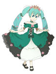 Vocaloid Evil Saga: Hatsune Miku by ButterLux