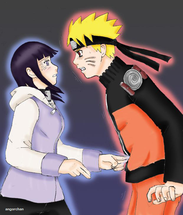 Hinata vs almost-kyuubi