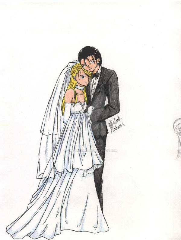 'I do.' Roy and Riza Mustang