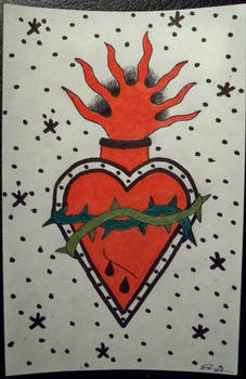 Traditional Heart Drawing