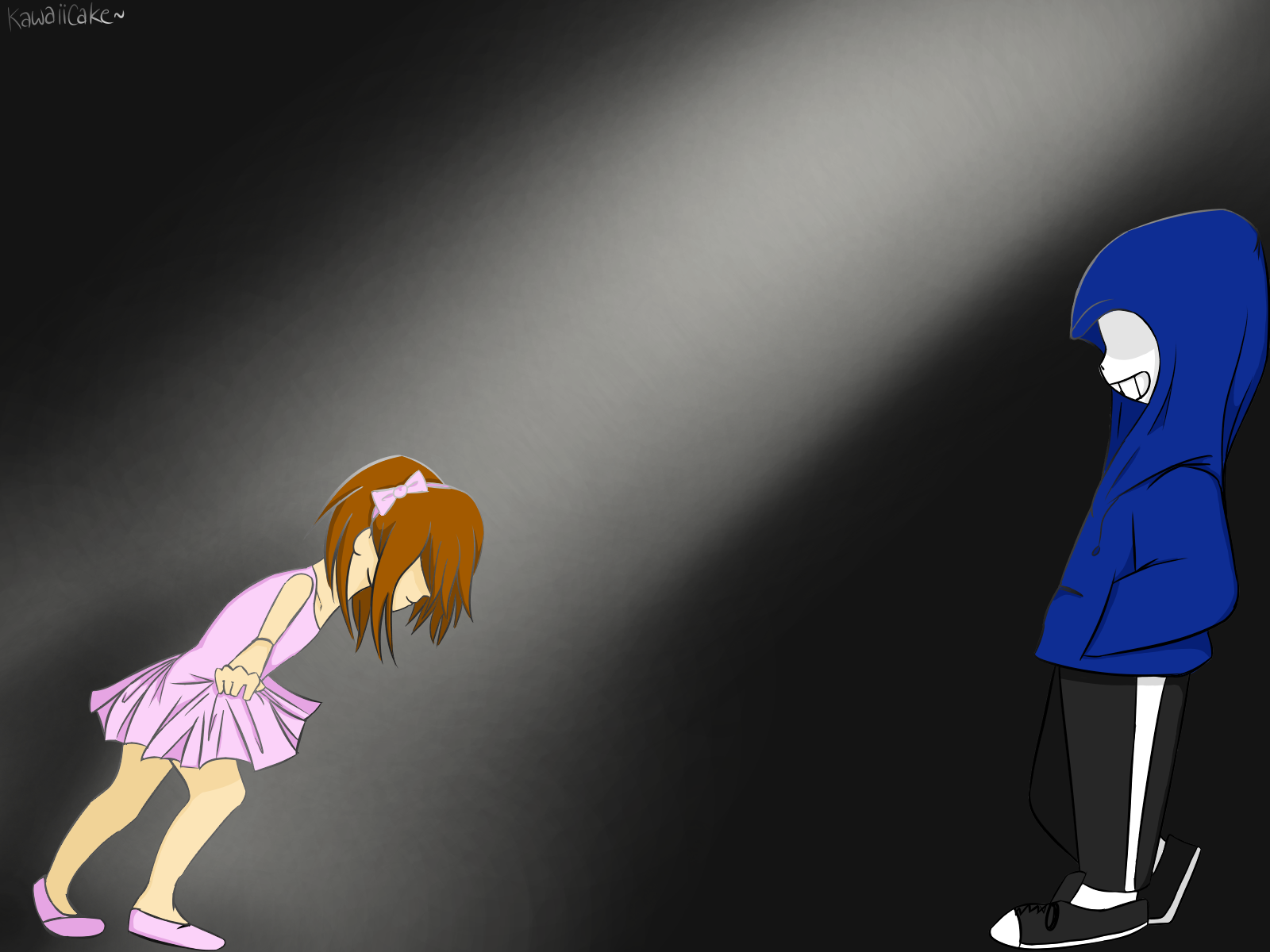 Dancetale - Shall We?  -- Sans and Frisk