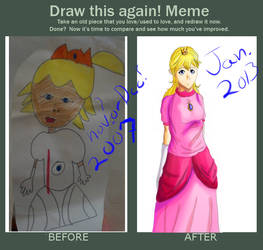 Redo meme- princess peach