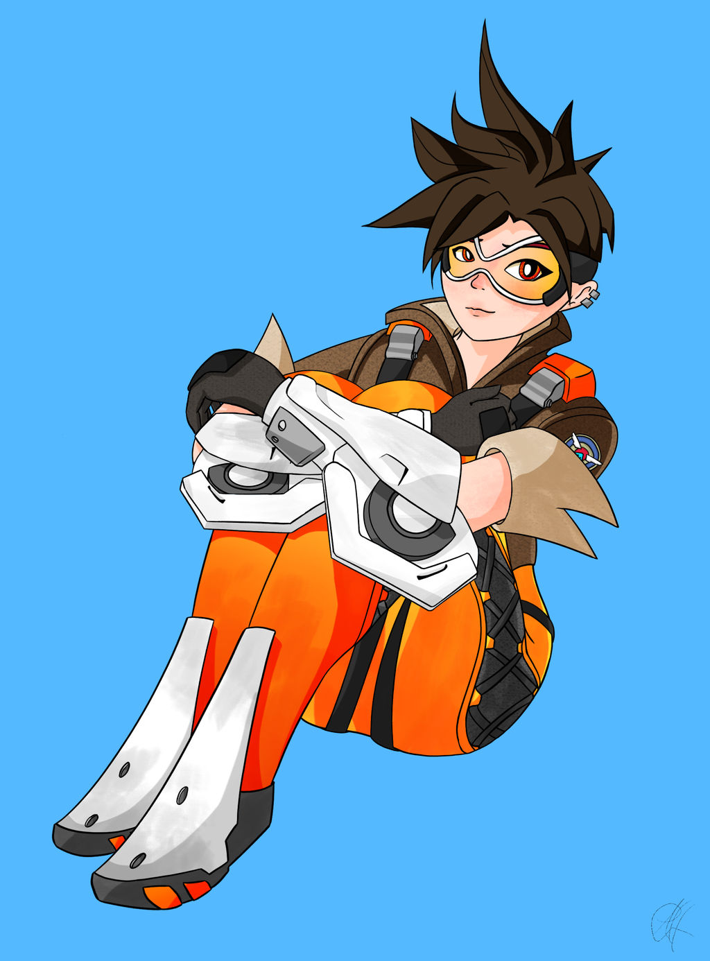 Tracer Deviantart Tracer by Taigaworkz on DeviantArt