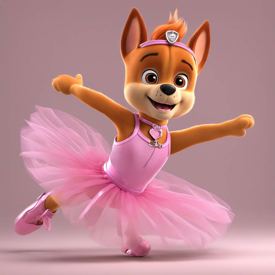 Paw Patrol Zuma Ballerina Pointeshoes Tutu