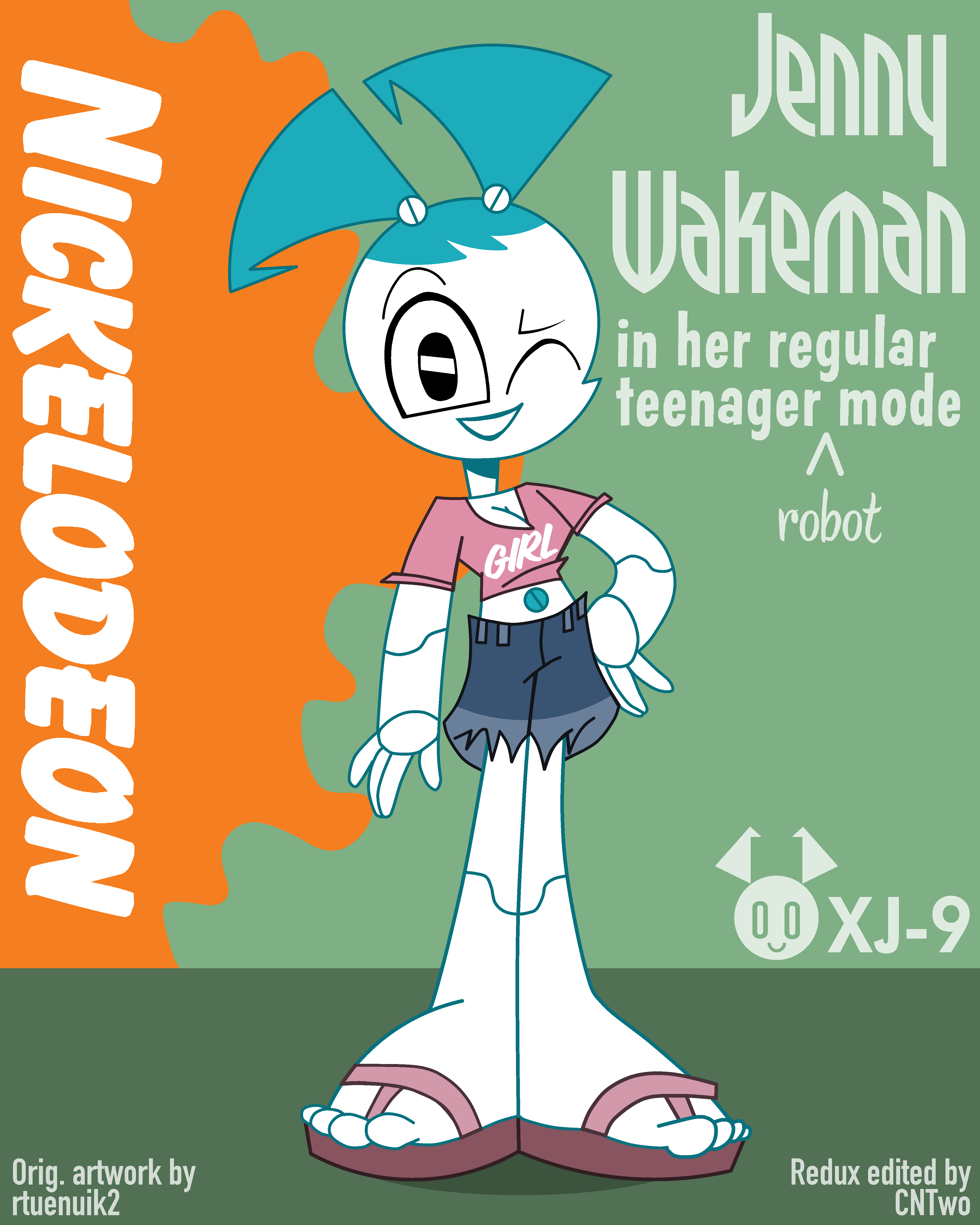 Jenny Wakeman (XJ-9): Normal Teenage Mode by CNTwo on DeviantArt