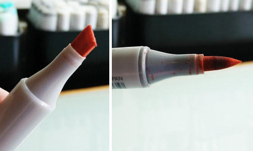 Copic Marker Maintenance: How and When to Replace Worn Brush Nibs