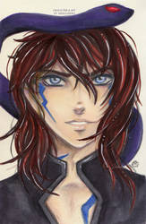 Though Spirits: Aodhan by Khallandra