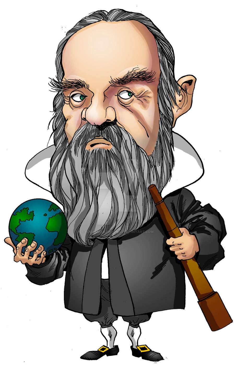 Galileo Galilei by EdgarMartiarena on DeviantArt