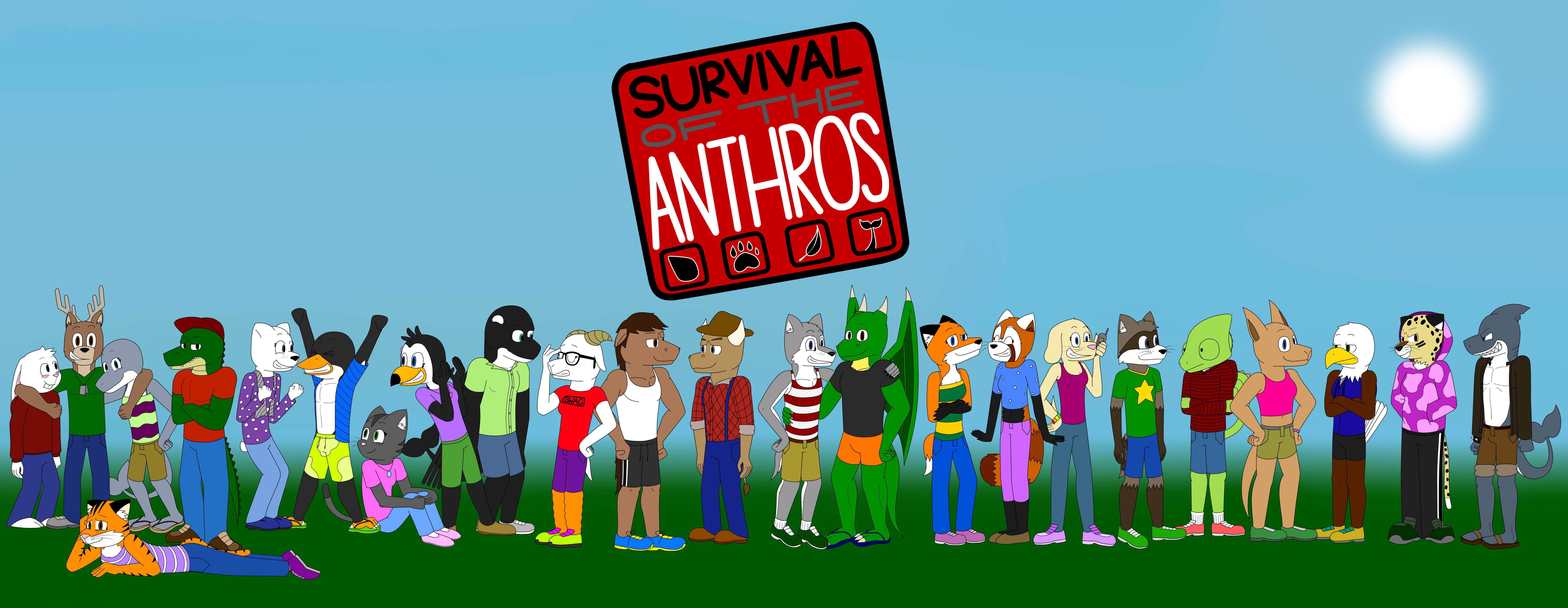 Survival of the Anthros Group Picture