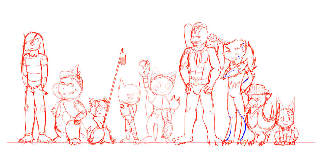 TPWT Staff Group Picture (SKETCH)