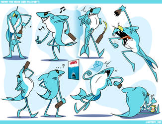 Farnsy the Shark (Goes To A Party)