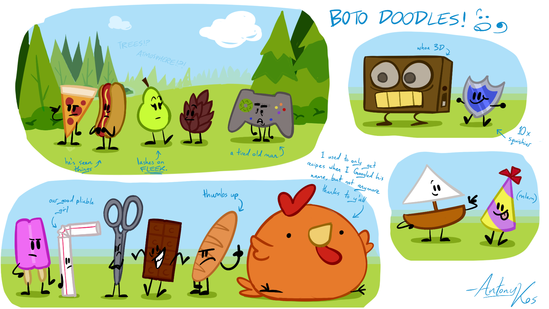 Boto Ranking Deviantart BOTO Doodles (Redesigns) by Anko6 on DeviantArt