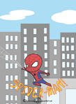 The amazingly cute Spider-man by Schizo-and-Phrenic