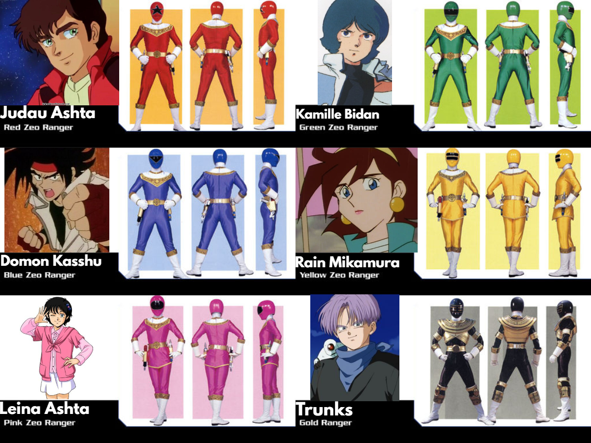 Oh Ranger Team Chouriki Sentai Ohranger Team (Catvgu Style) by cavgu2002 on DeviantArt