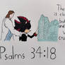 Jesus and Shadow - Psalms 34:18
