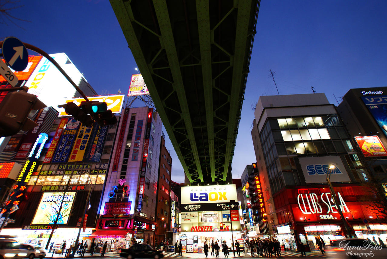 Tokyo at night