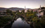 Mostar - riverscape by LunaFeles