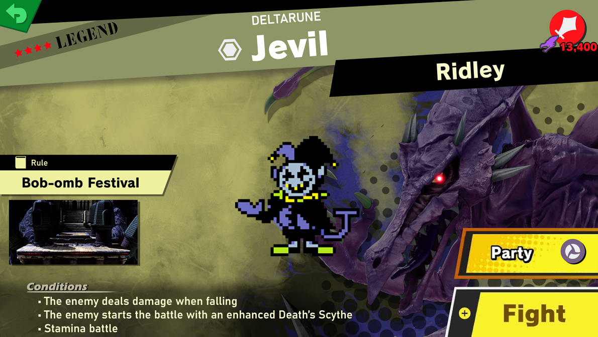 Jevil Spirit Battle by Enigmatic-man on DeviantArt