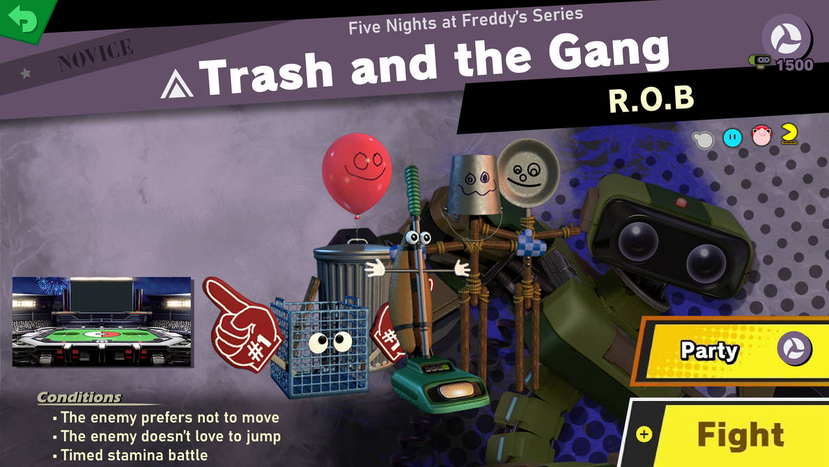 Fnaf Trash And The Gang