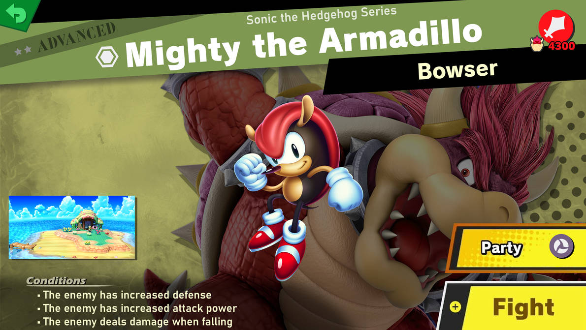 Mighty the Armadillo Spirit Battle by Enigmatic-man on DeviantArt