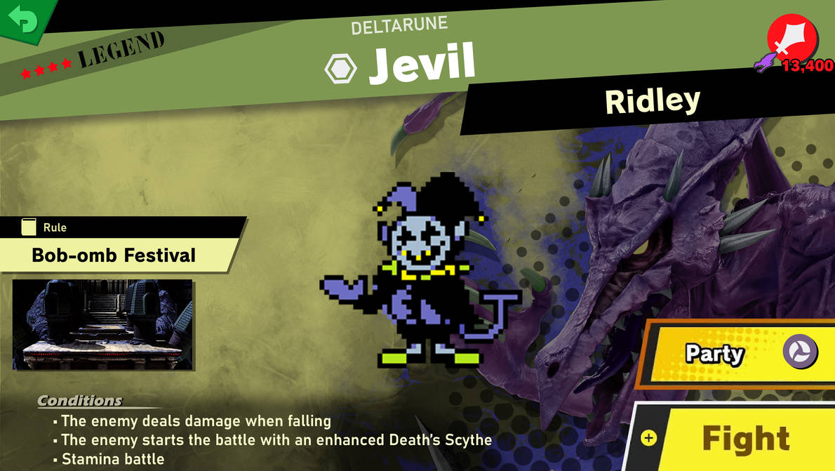 Jevil Spirit Battle by Enigmatic-man on DeviantArt