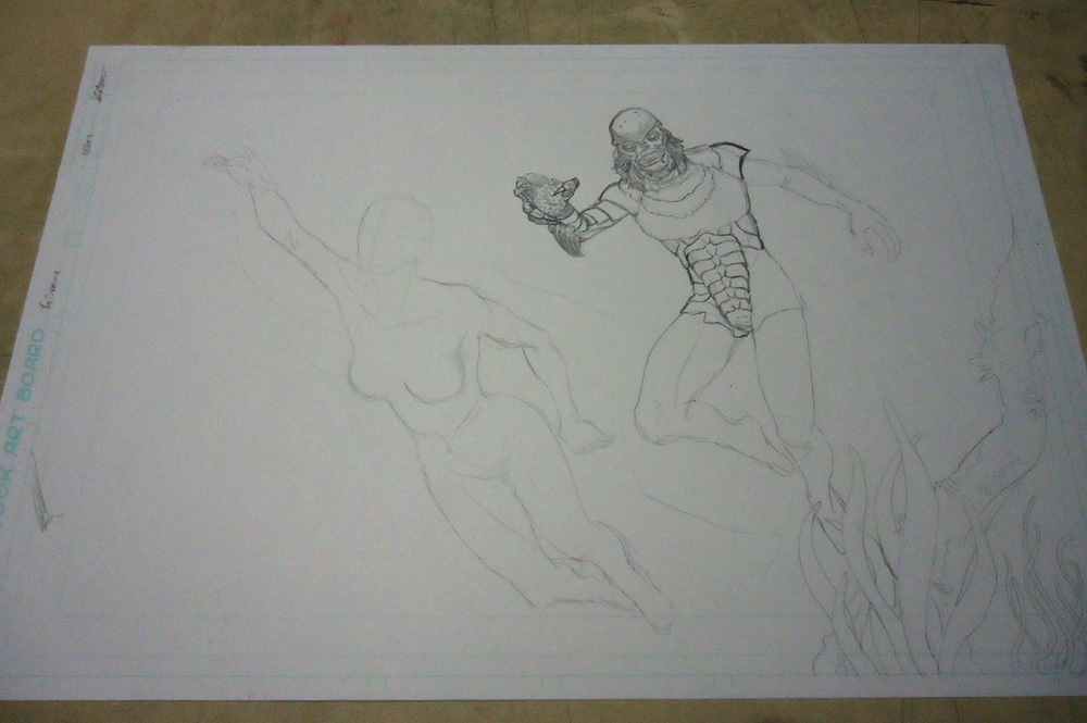 The Creature from the Black Lagoon WIP