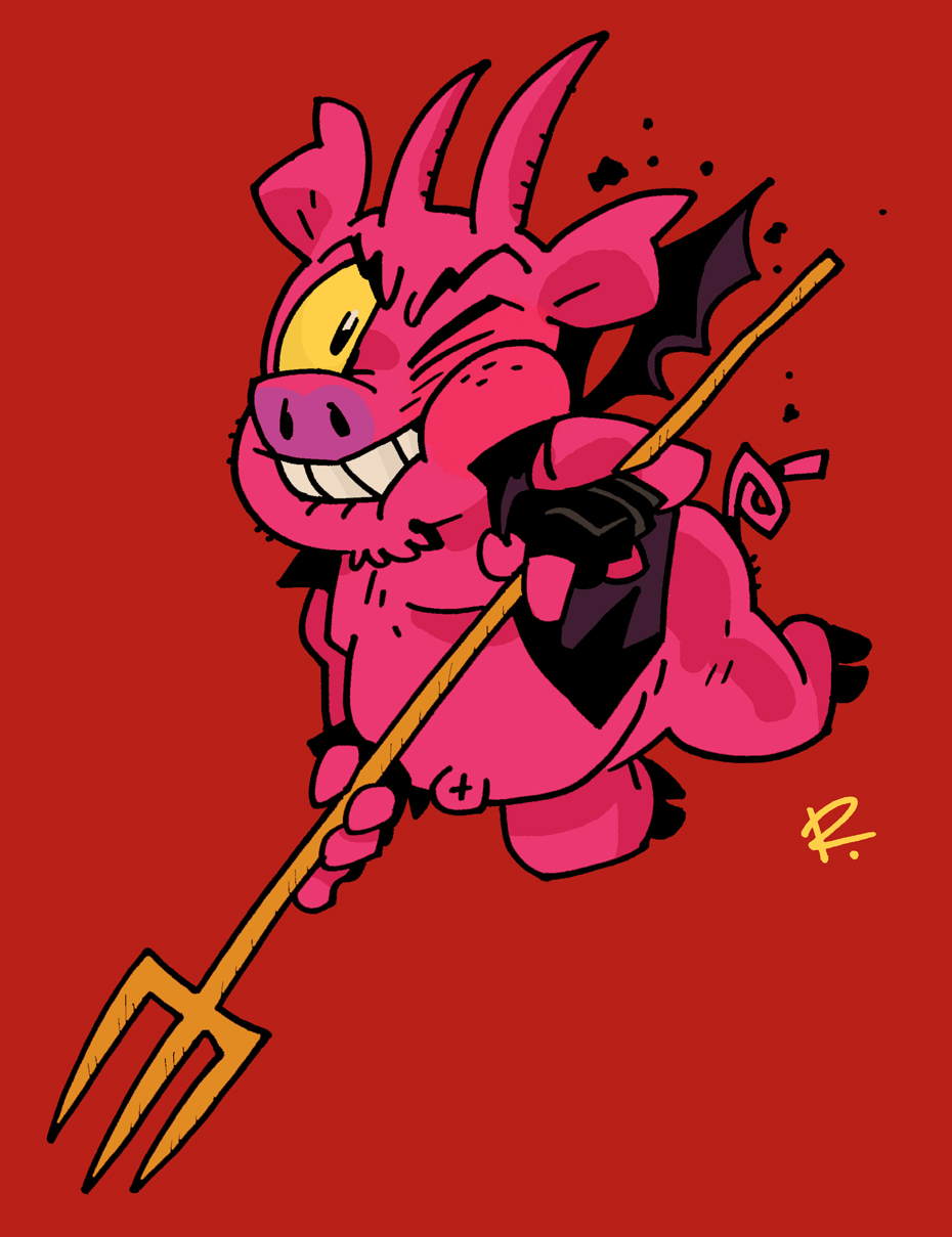 Deviled Ham Armor Devilled Ham by RedmondJFox on DeviantArt